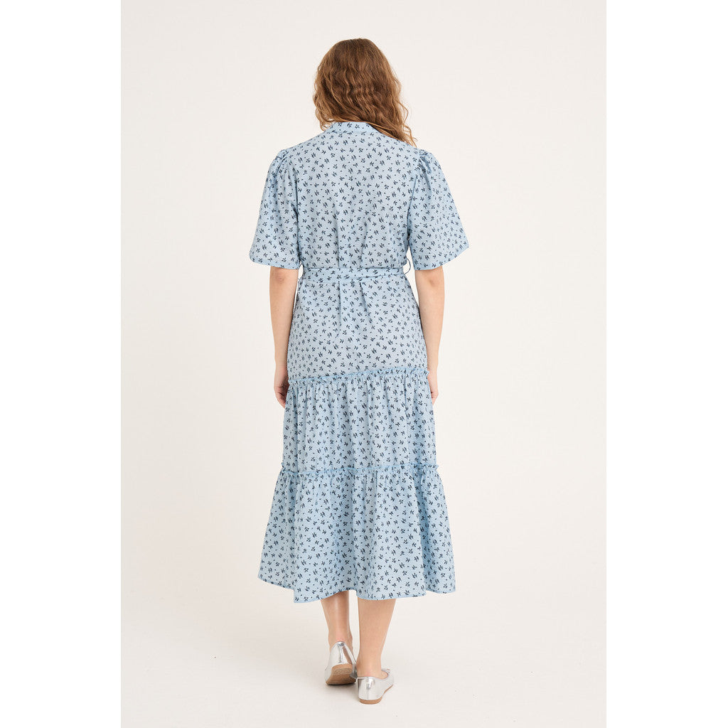 Kate New Long Dress - Blue/Navy