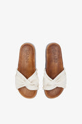 Tia Fairy Clog Nappa - Egret