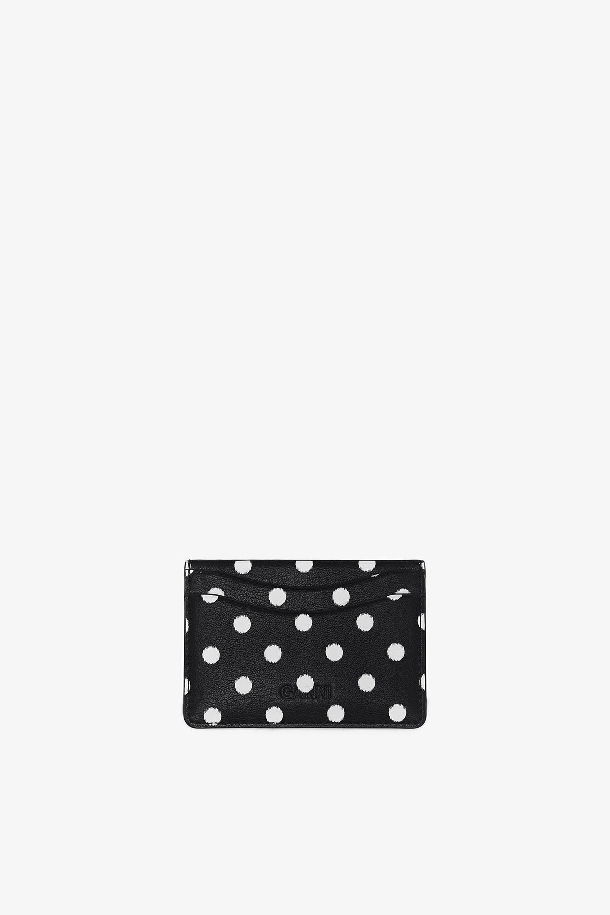 Bou Card Holder Printed - Svart
