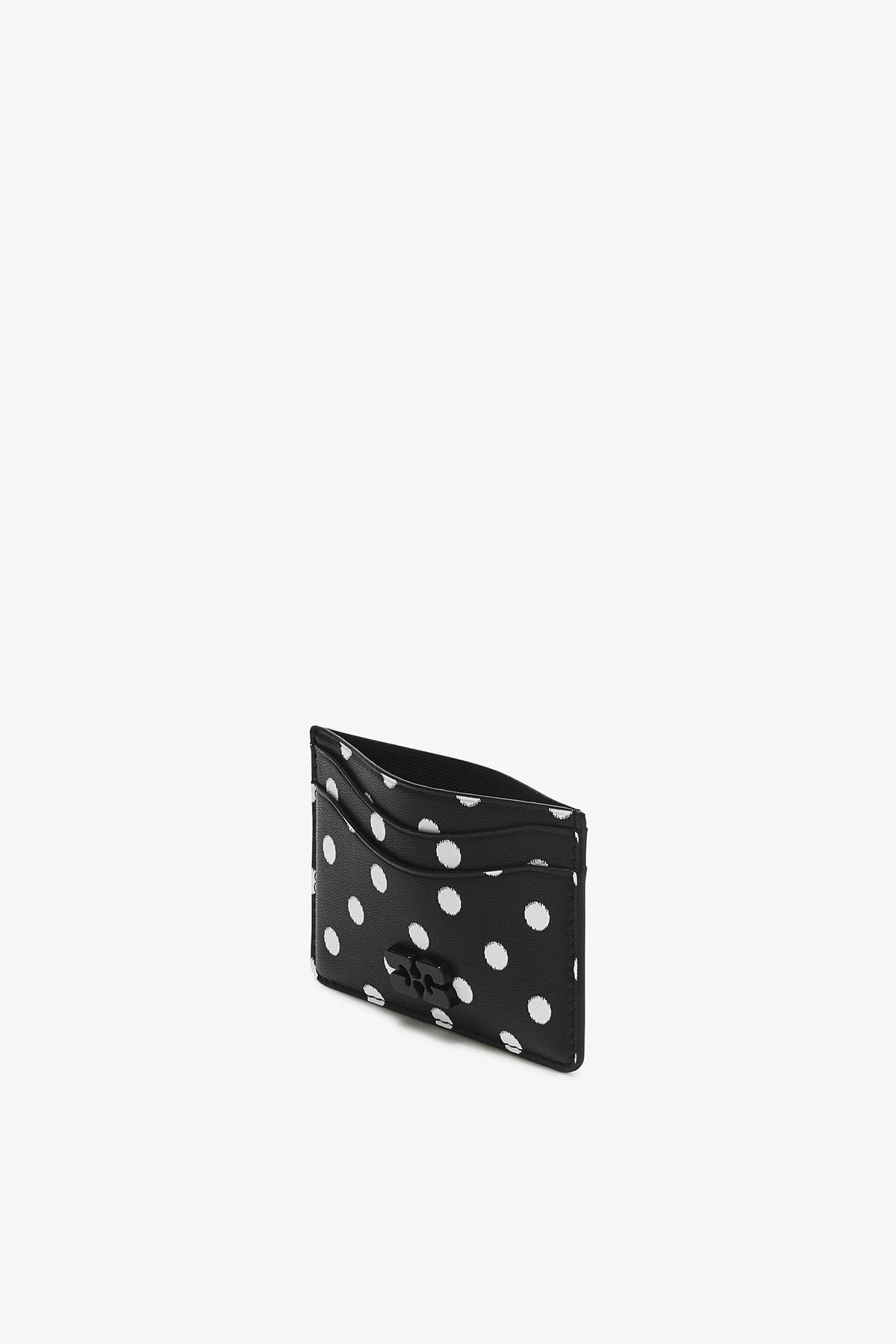 Bou Card Holder Printed - Svart
