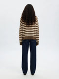 Lulu Ls Knit Roll Neck - Dachshund Birch