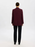 Rita Ls Relaxed Blazer - Fig Melange