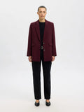 Rita Ls Relaxed Blazer - Fig Melange