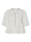 Yascornelia 2/4 Tie Top - Star White