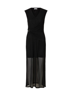 Olga Sl Slim Ankle Dress - Black