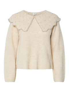 Yascharma Ls Knit Pullovers S. - Birch