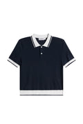 Polly Pointelle Polo - Jl Navy