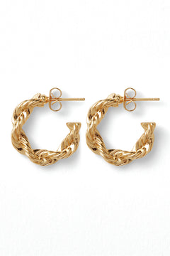 Baby Rope Earring - Gold