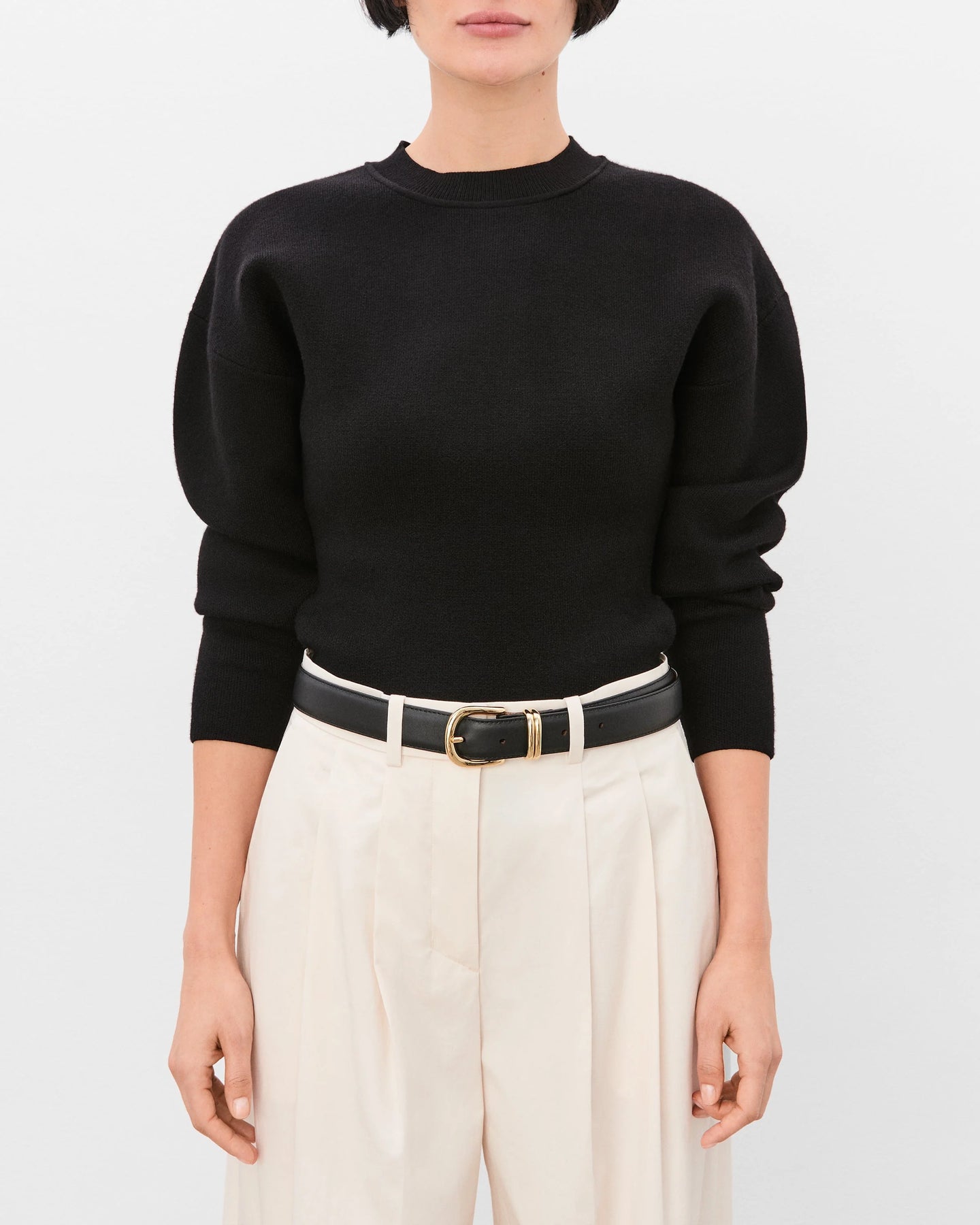 Beatrice Belt - Leather Black