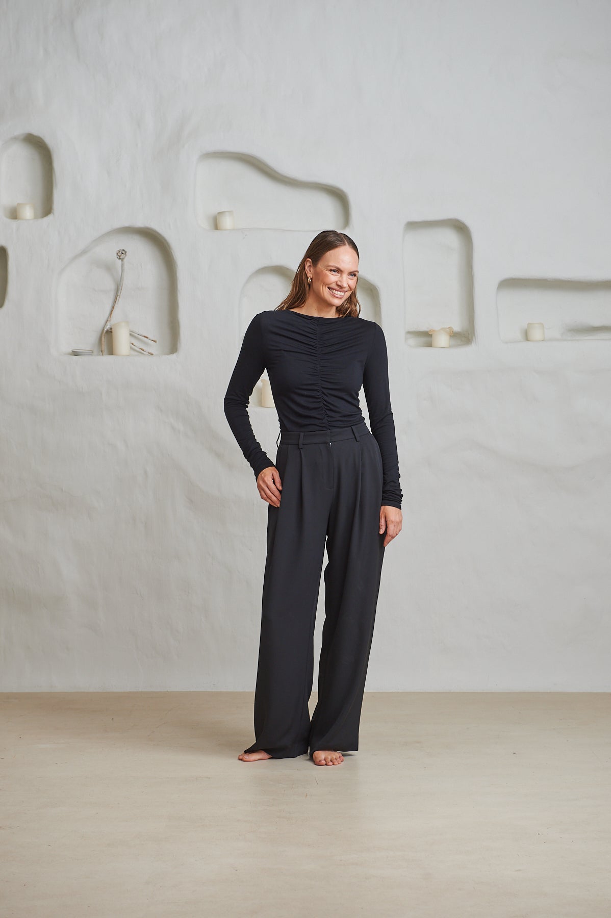 Berni Viscose - Black