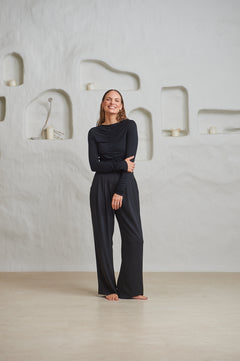 Berni Viscose - Black