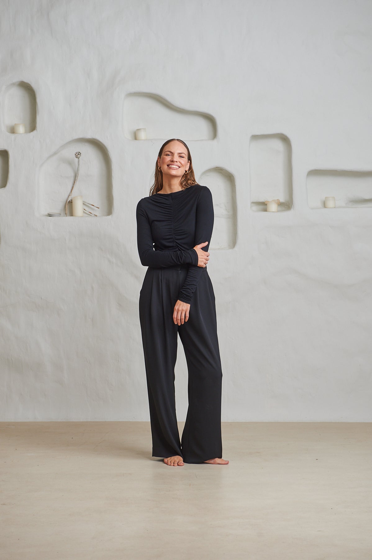 Berni Viscose - Black