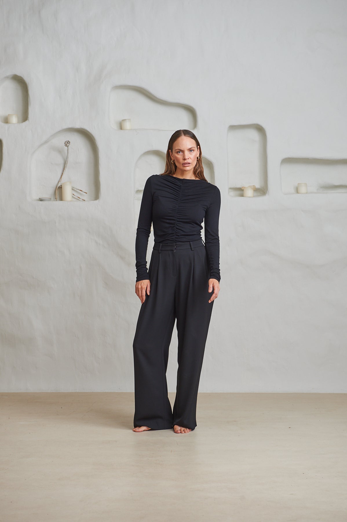Berni Viscose - Black