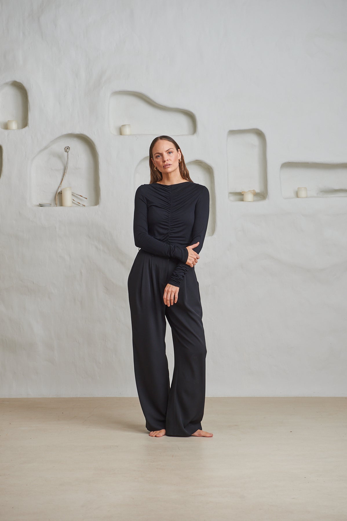 Berni Viscose - Black