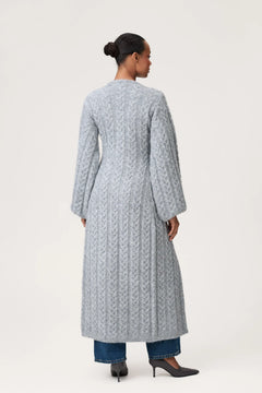 Biella Cardigan - Grey Melange