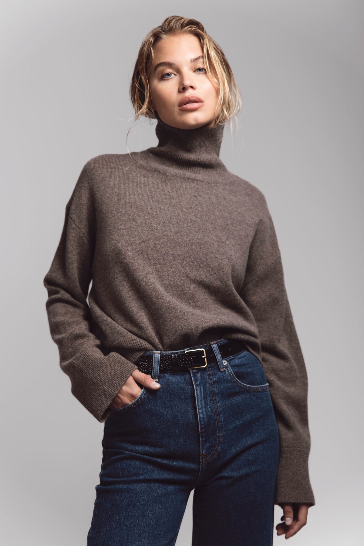 Abigail Knit - Dark Taupe