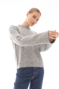 Aron Knit - Grey Stripe