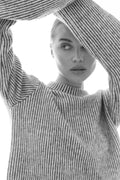 Aron Knit - Grey Stripe