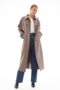Amelia Coat - Taupe