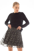 Mille Skirt - Green Amber Print