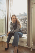 Anneli Blouse - Blue Dawn Print