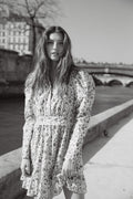 Anouk Dress - White Harvest Print