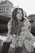Anouk Dress - White Harvest Print