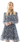 Amina Dress - Blue Dawn Print