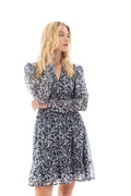 Amina Dress - Blue Dawn Print