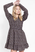 Anouk Dress - Lilac Hazel Print