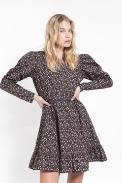 Anouk Dress - Lilac Hazel Print