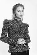 Frankie Blouse - Lilac Hazel Print