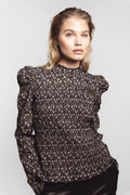 Frankie Blouse - Lilac Hazel Print