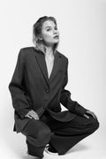 Amaya Blazer - Dark Grey