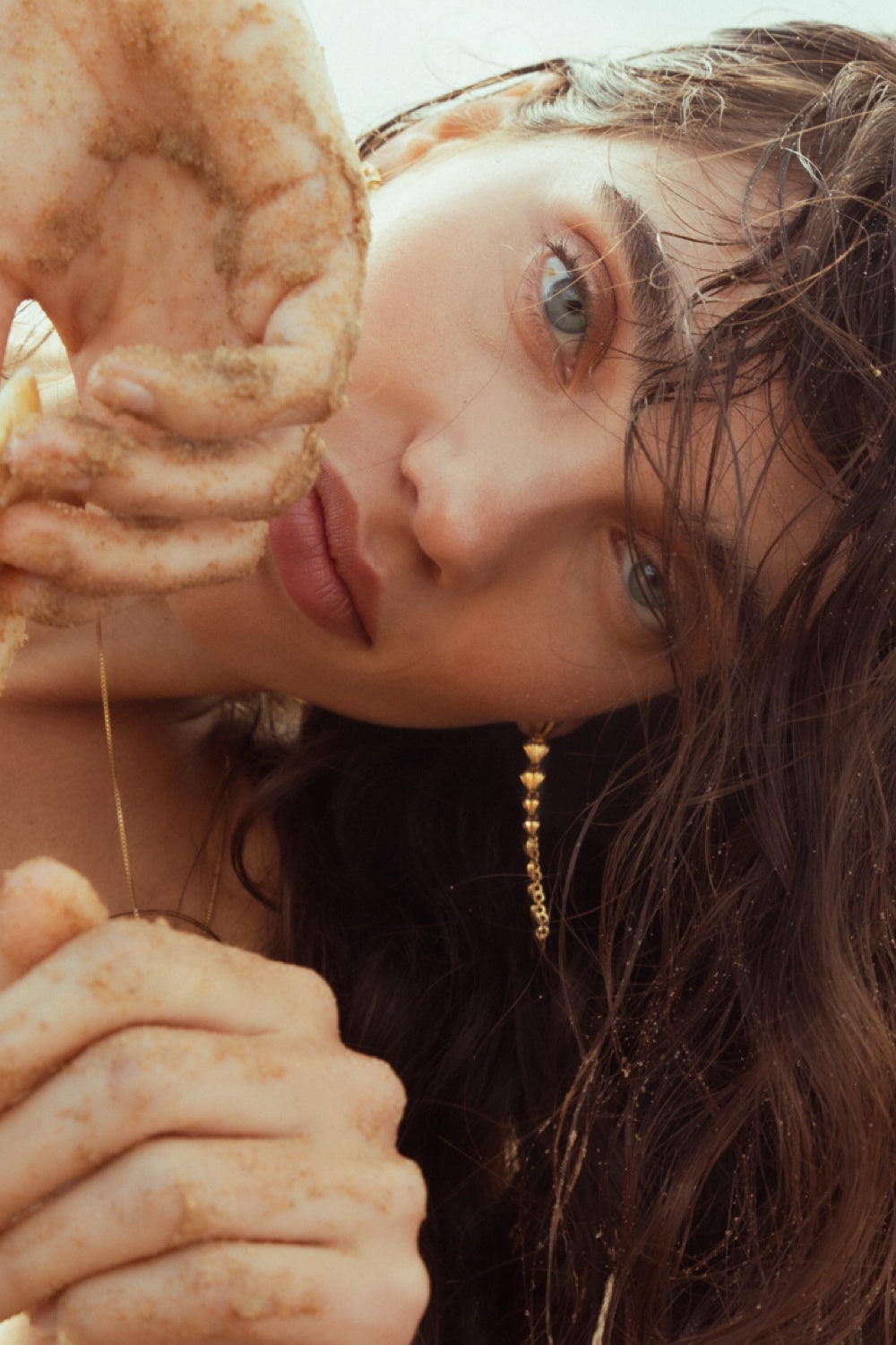 The Long Shell Earrings - Guld