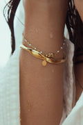 The Blue Bead Bracelet - Ljusblå