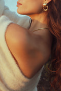 The Oyster Earrings - Guld