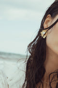 The Beam Earrings - Gold