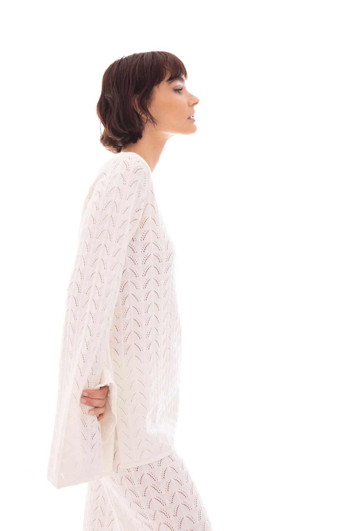 Cabana Sweater - White
