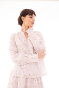 Miriam Blouse - Lavender Peony Print