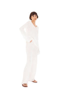 Cabana Sweater - White