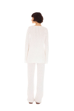 Cabana Sweater - White