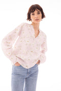 Miriam Blouse - Lavender Peony Print