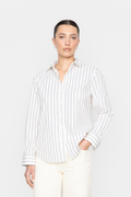 Fana Shirt - Cream Stripe
