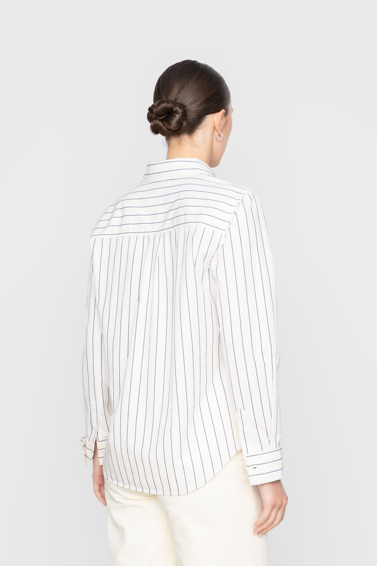 Fana Shirt - Cream Stripe