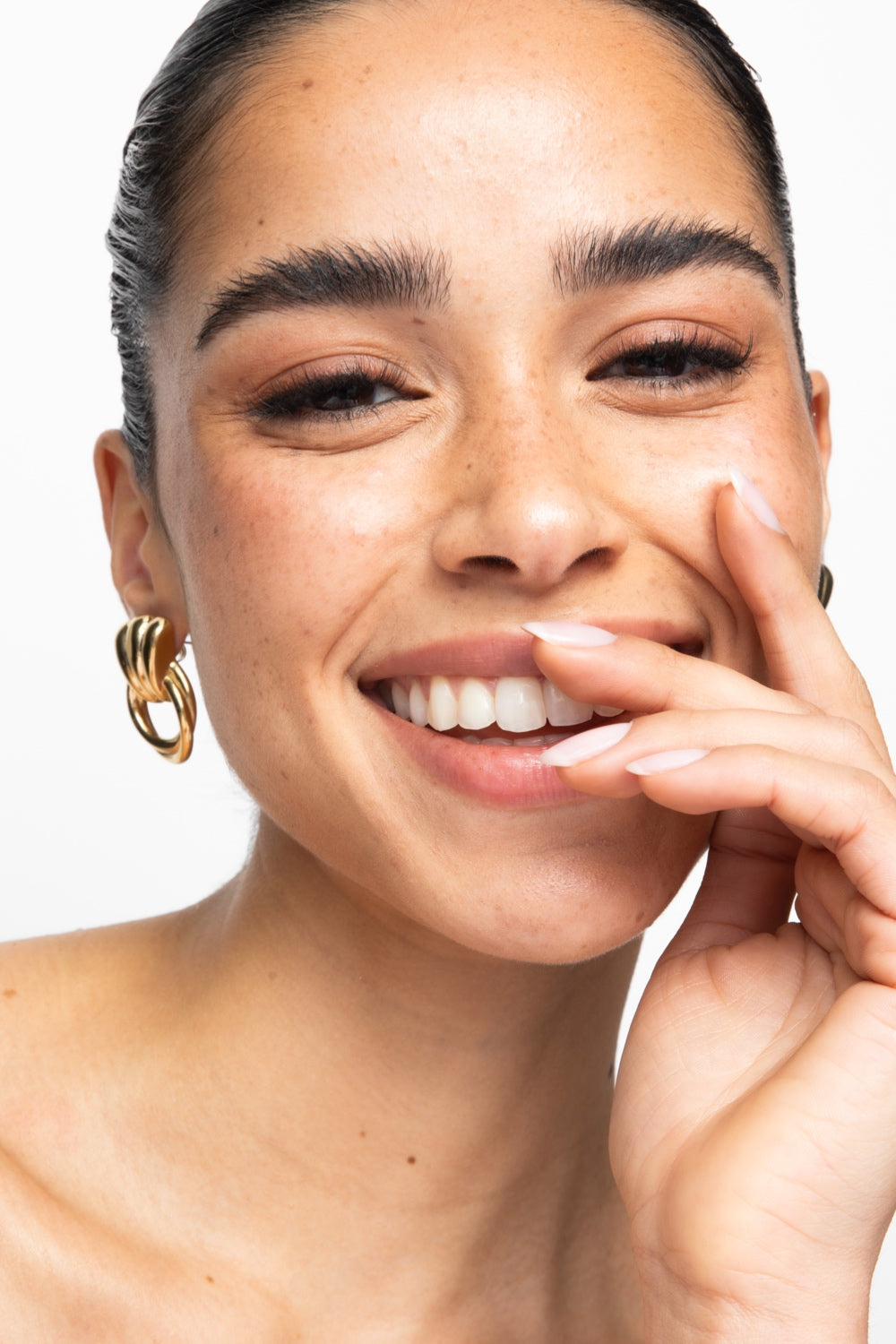 The Oyster Earrings - Guld