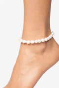 The Pearl Anklet - Off-White