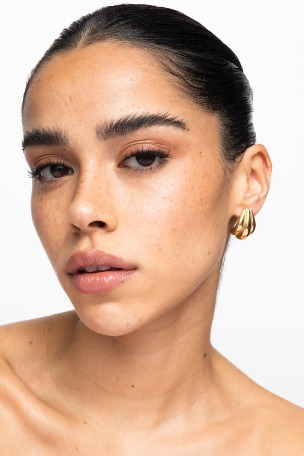 The Coral Earrings - Guld