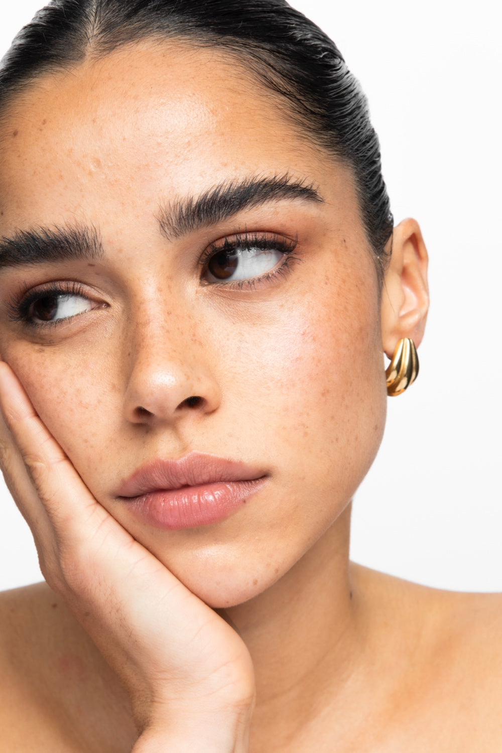 The Coral Earrings - Guld