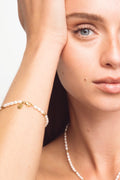 The Pearl Bracelet - Gold